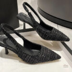 Slingbacks Fins à Bout Pointu pour Femme