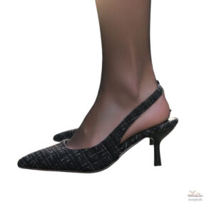 Sandales à Talon Femme avec Bout Pointu
