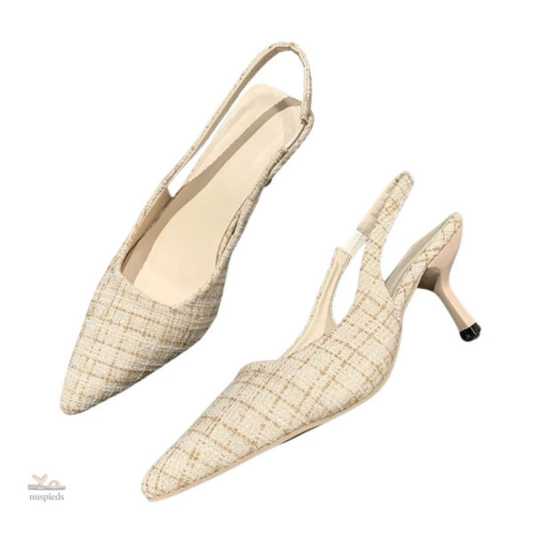 Sandales Slingback Élégantes avec Talons