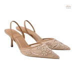 Sandales Femme avec broderie élégante